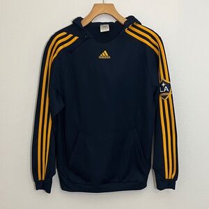 Adidas Navy Gold David Beckham 23 Pullover Hoodie Sweatshirt